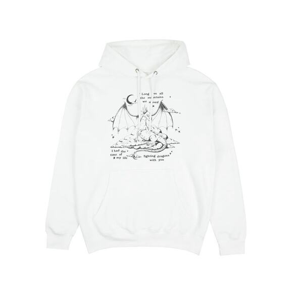 NEW Taylor Swift Speak Now 'Fighting Dragons' Hoodie sz M Eras Tour Sweatshirt - Picture 1 of 7